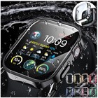 2 Pack For Apple Watch Series 11 10 9 8 7 6 se 4  Ultra 3 Case Screen Film Cover