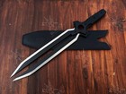 Darker Than Black Hei   s Dagger Stainless Steel Dagger Movie Replica With Sheath