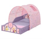 Kids Girls Bed Disney Princess 3d Toddler Canopy Tent Pink Purple Bed Frame