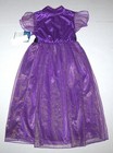 Disney Princess Frozen Anna Fantasy Nightgown Pajamas Costume Purp New Tod Girl