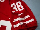 San Francisco 49ers On Field Game Cut Jersey 2017 Size 42 Line Cut Sleeves  38
