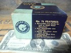 Vintage Ocean City No  76 Plymouth Fly Reel With Box And Papers