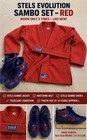 Stels Evolution Sambo Set Jacket Belt Shoes Boys Size 38  146 Cm   Youth 10-11 r