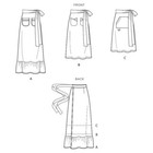 Simplicity Sewing Pattern 9049 10431 Misses Wrapped Skirt Size 14-22
