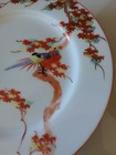 Set Of 5 Asian 7 1 2  Salad   Dessert Plates  Asian Bird  Tree