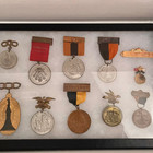 Riker Display Case 12 X 8 X 3 4 Arrowheads Fossil Pin Medal Coins Usa Shadow Box