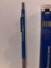 Vintage Staedtler Mars 780 Mechanical Drafting Pencil W  Lead Germany Blue Rare