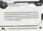 2026 Topps Now World Baseball Classic  wb43 Team Venezuela