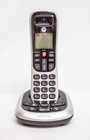 Motorola Cd4011 Cordless Telephone - Caller Id answering Machine - Silver black