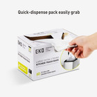 21 Gallon   50-90 Liter  60 Count Drawstring Trash Bags  Extra-strong Unscented