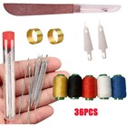 Big Eye Steel Needles Set  Stainless Steel Sewing Needle Kit Us