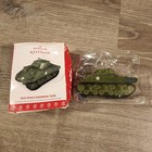 2017 Hallmark Christmas Ornament 1943 M4a3 Sherman Tank Die-cast Metal