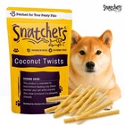 Coconut Twist Dog Chews     Natural  Rawhide Free Treats  Small Medium Large Dogs