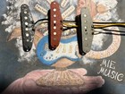 Stratocaster M i e Hand Wounds  the Gunslinger  54 Neck-82 Avri Middle-69 Bridge