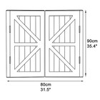 Swinging Doors Cafe Doors  Interior Solid Wood Swing Door  Saloon Cafe Doors    