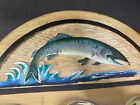 Vintage Sunbeam Barometer Thermometer Humidity Fish Trout Fishing Wall Plaque