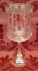 Lenox Moonspun Crystal 7  Etched Platinum Rim Water Goblets - Set Of 4 - Nwt 