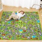Syncfun 2 Pack Playmat City Life Carpet Playmat For Kids Jumbo Play Room Rug