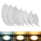 Led Panel Light 3w 6w 9w 12w 15w 18w 24w Round Recessed Ceiling Down Lights