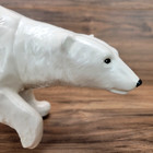Vintage Ceramic Polar Bear Figurine Signed By Ceramics By Laura