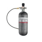 2l Carbon Fiber Cylinder High Pressure Fill Station Tank Regulator Scuba Diving