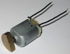 2 X Compact Vibrator Dc Motor - 6 Vdc - 3000 Rpm - Large Offset Weight