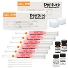 Denture Soft Reline Kit For Upper   Lower Dentures - Fast Set  2-pack  Easy Use