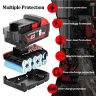 Battery For Milwaukee For M18 18v 8 0ah Extended Lithium 48-11-1880 Or Charger