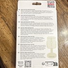 Kikkerland Mini Retro Microphone Silver 3 5mm Freestanding Compact Universal