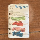 Vogue 5624 Vintage Sari Dress Sewing Pattern Size 14 Uncut Very Rare 1960s