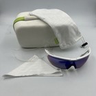 Authentic Koo Open3 Medium Cycling Sunglasses White W purple Lenses Made Italy