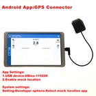 Android 10hz Gps Receiver Usb Type C Gps Glonass Galileo Beidou Module Usbc Nmea