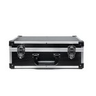 Aluminum Hard Case With Diy Customizable Foam Insert - 14 X 10 X 4in  black F   