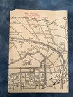 Vintage 1950 s Tokyo Train Subway Station Map Uso Club Tourist Tips Japan