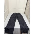 Columbia Omnitech Rain Pants Mens Medium Black Waterproof Hiking Trousers Rl8032