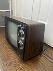 Vintage Rca Solid State 12  B w Television Model Ajr 120w Taiwan 1983 Working