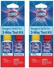 3-way Pool Test Kit Refill Solutions - Ph  Chlorine  Bromine Testing