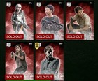 Topps Walking Dead Digital Card Trader Ruby 10 Card Set With Governor Award Epic