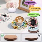 8 Pcs Diamond Art Coasters Kits For Adults With Holder Cork Pads  Cat Diamond Pa