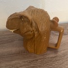 Jurassic Park World T-rex Head Mug Cup Flip Top Lid Live Tour Tyrannosaurus Rex