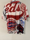 Cincinnati Reds Screen Print Mlb Baseball Aop T Shirt Size Large Button Up