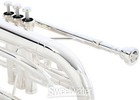Yamaha Ymp-204ms Marching Mellophone - Silver-plated