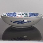 Vintage Traditional Handpainted Chinese Or Japanese Porcelain Pottery Large Bowl