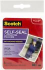 Self-sealing Laminating Pouches  9 5 Mil  2 81  X 3 75   Gloss Clear  5 pack