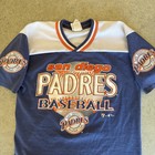 Vintage 1999 San Diego Padres Mlb Cotton T Shirt Jersey Sportswear