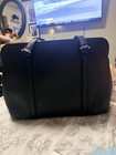 Kate Spade New York Black Tote Bag Gold Hardware Zip magnetic Lined Pockets 