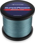 Kastking Superpower Braided Fishing Line 40lb - Abrasion Resistant  Low-vis Gray