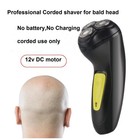 Vstseries Professional Corded Electric Shaver self Bald Head Black yellow