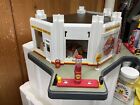 Vintage Danbury Mint Lighted Shell Oil Service Station Clock Gas Pump Petroliana