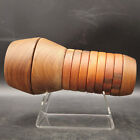 David Collier 1995 Signed  rainbow Storm  Wood Oil Filled 9  Kaleidoscope
